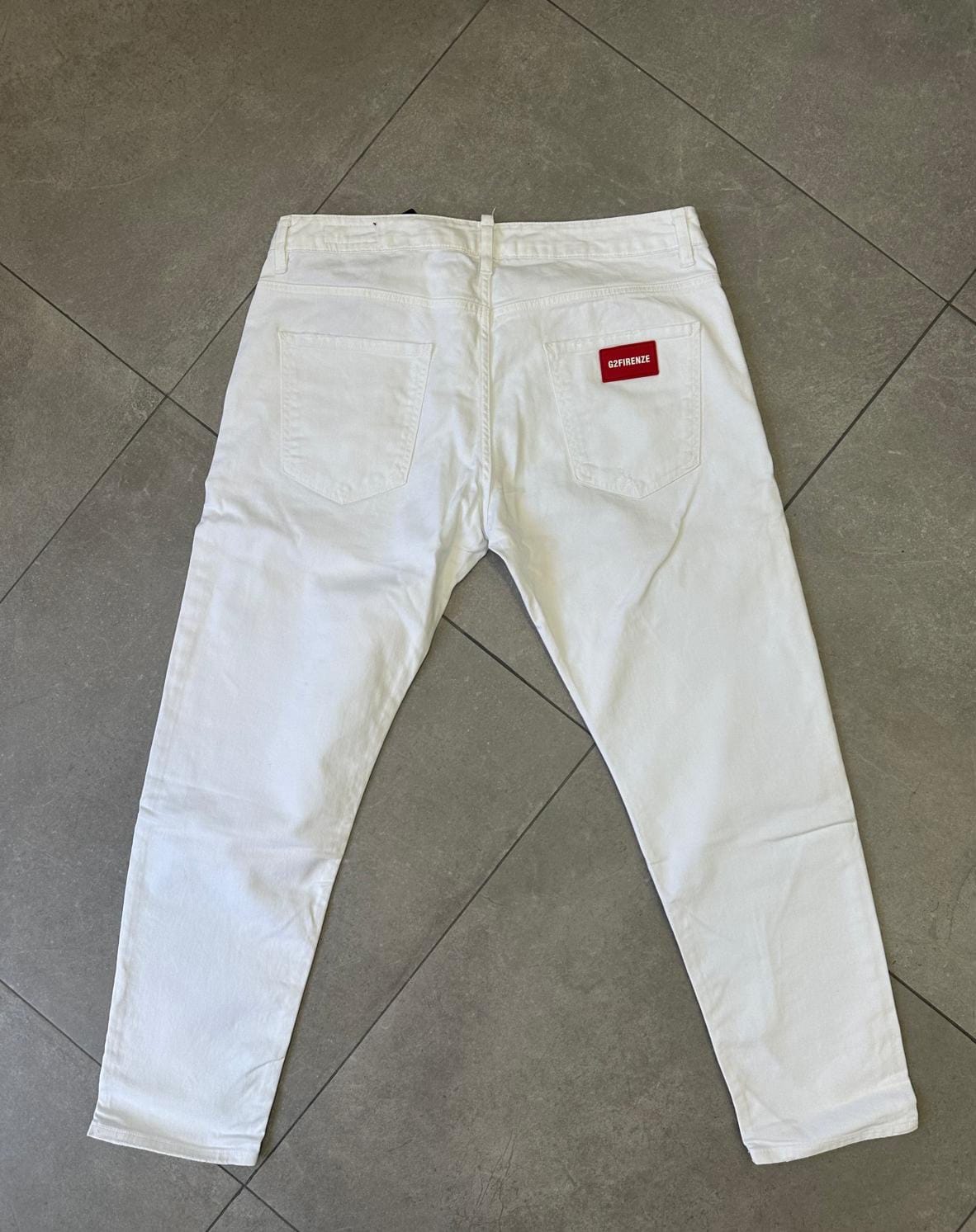 Jeans G2 Firenze White