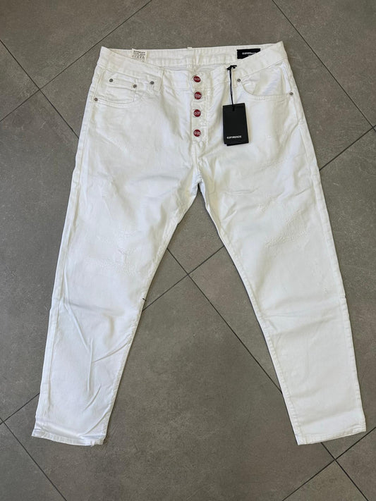 Jeans G2 Firenze White