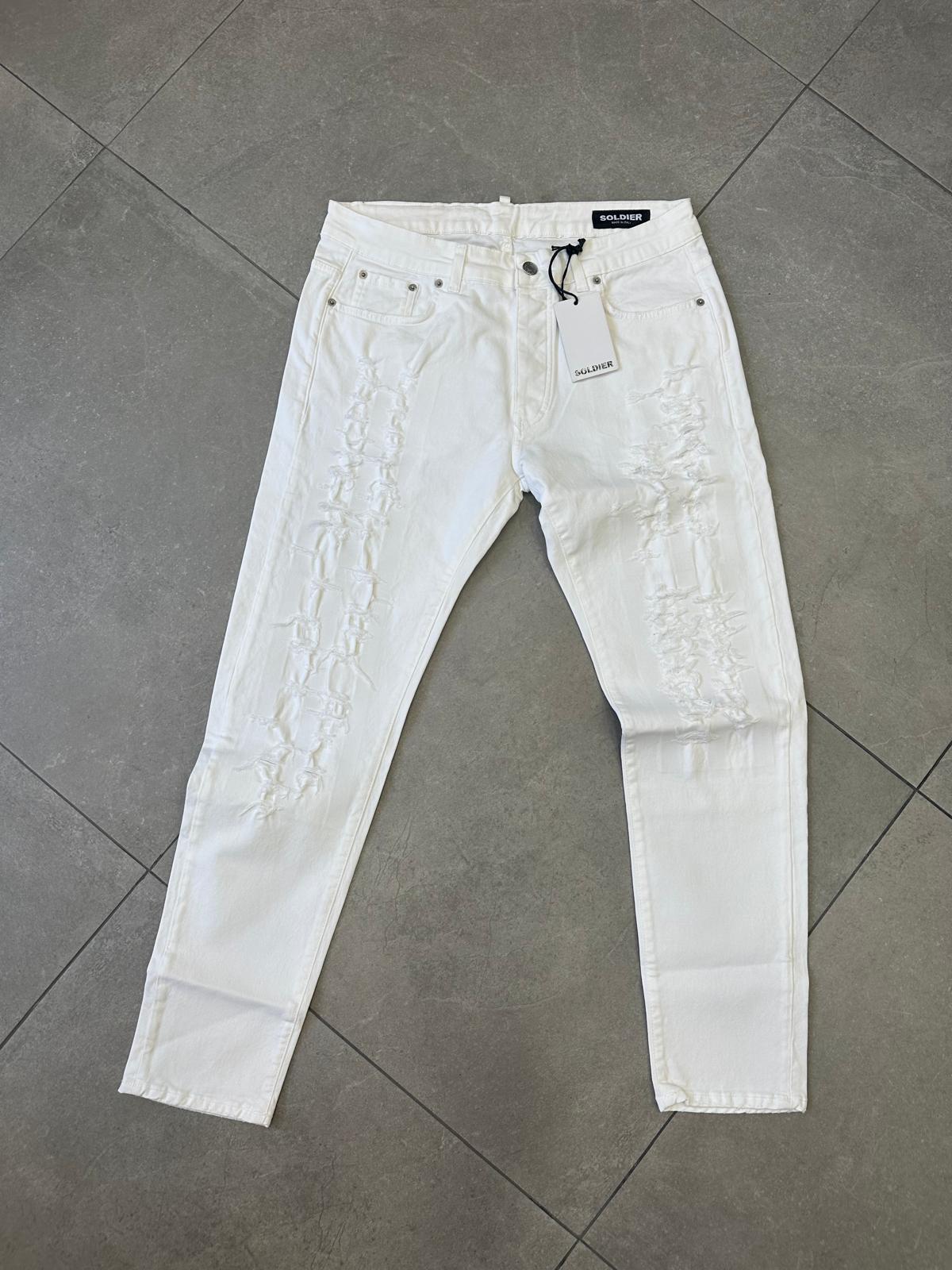 Jeans Soldier Bianco