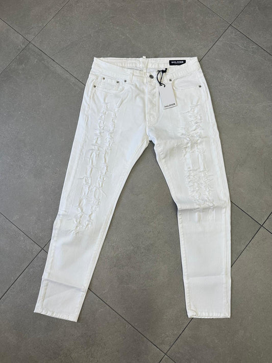 Jeans Soldier Bianco